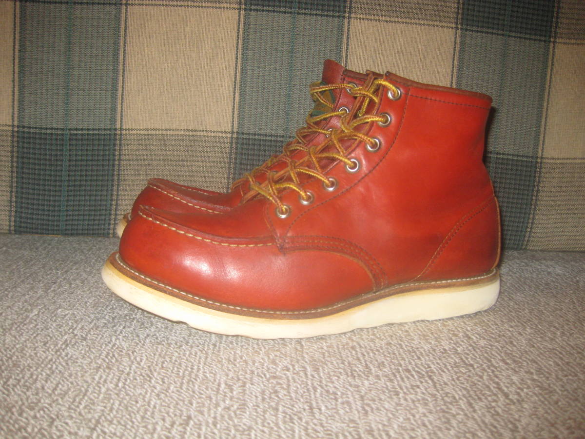  Red Wing половина иен собака бирка 875. 95 год производства. 7.5E. G10