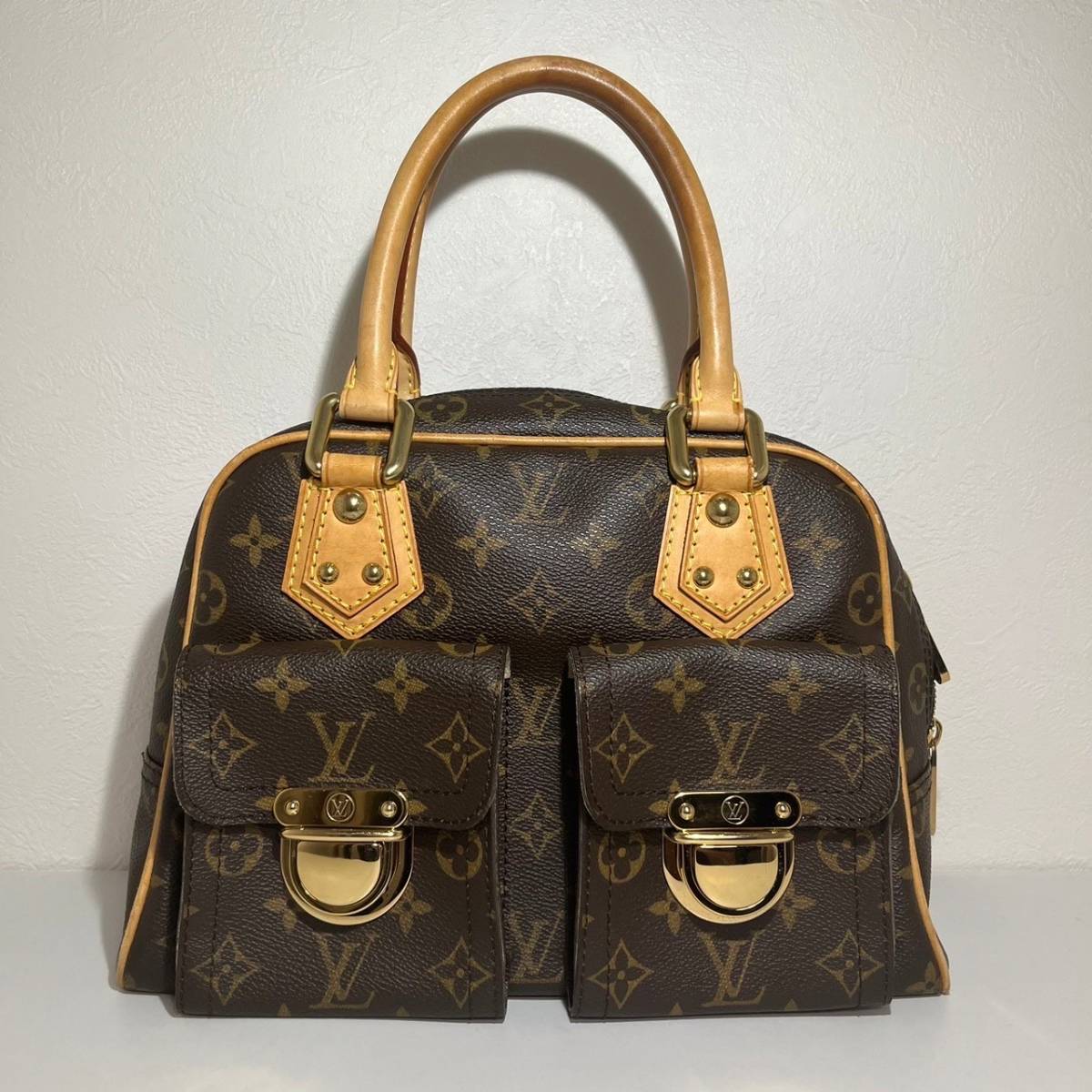 美品】Louis Vuitton ルイヴィトン マンハッタンPM ハンドバッグ