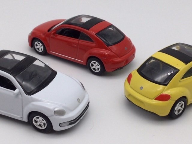 1/60 The * Beetle profitable 3 color complete set minicar Volkswagen VW