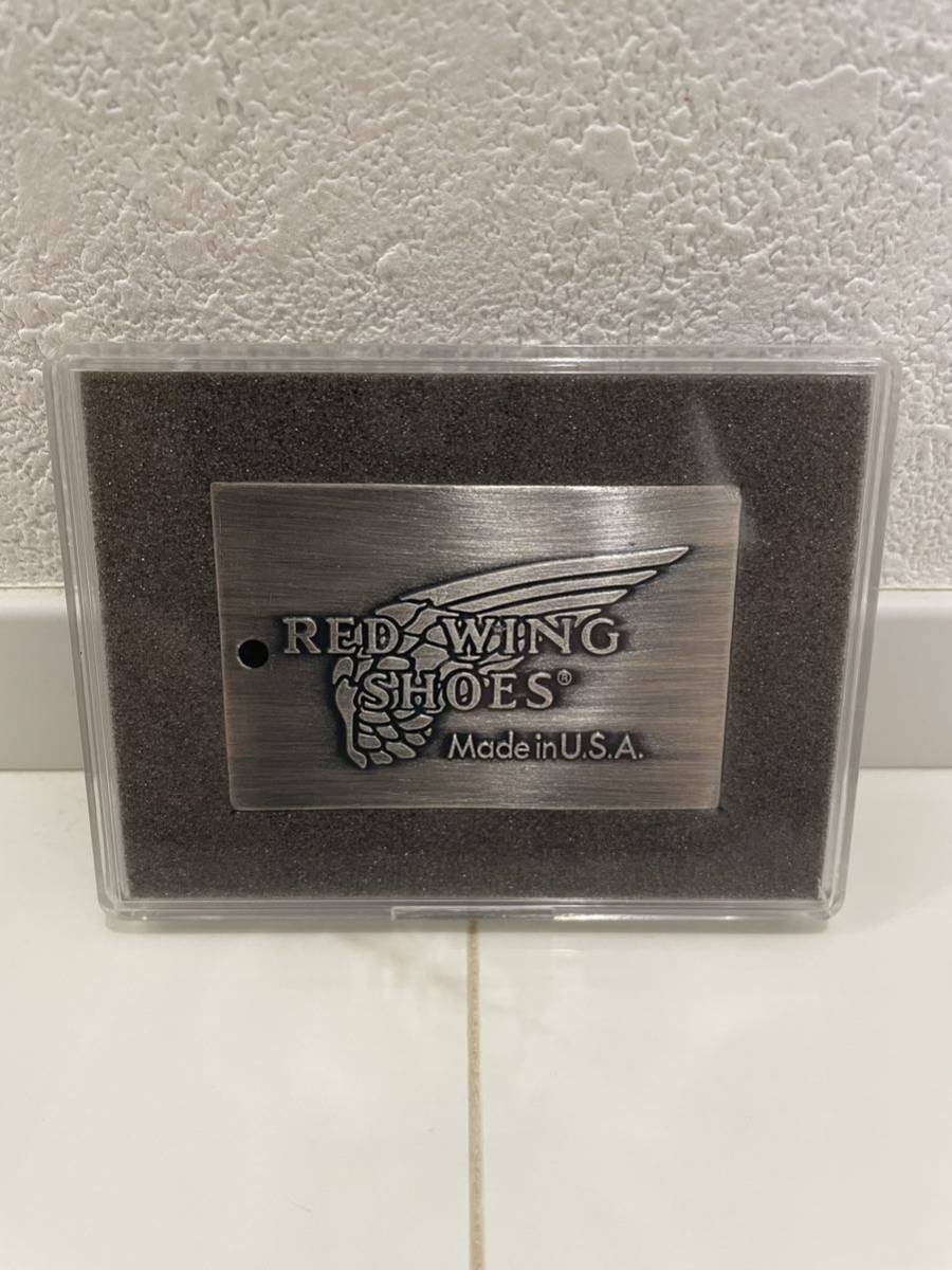 【非売品】RED WING レッドウィング 20世紀レジェンドモデル限定の記念プレート_画像1