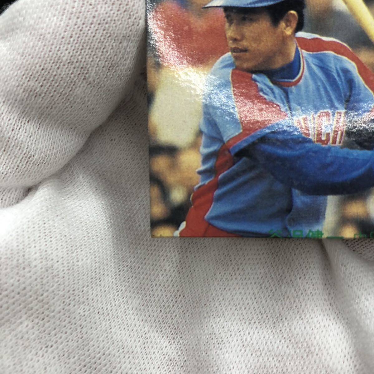 カルビー 1982年　プロ野球カード　谷沢　健一　No.228_画像4