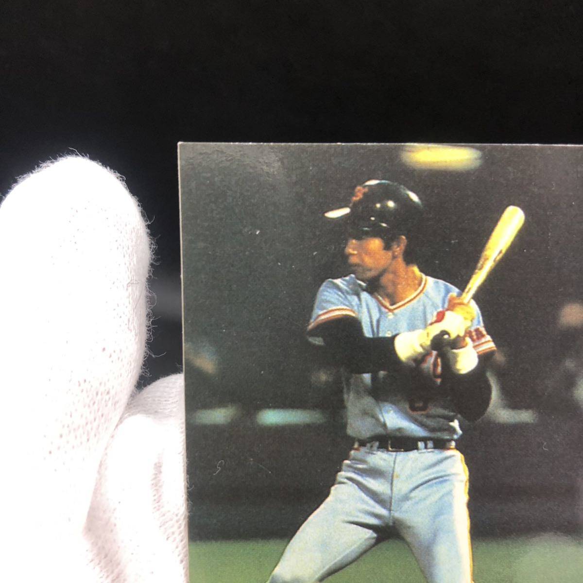 カルビー 1982年　プロ野球カード 篠塚　利夫No.217_画像2