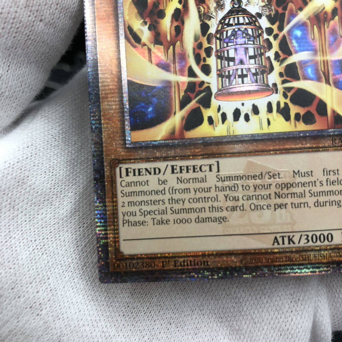 未使用品】遊戯王 英語版 溶岩魔神ラヴァ・ゴーレム 25th 未使用品】遊戯王 英語版 溶岩魔神ラヴァ・ゴーレム 25th