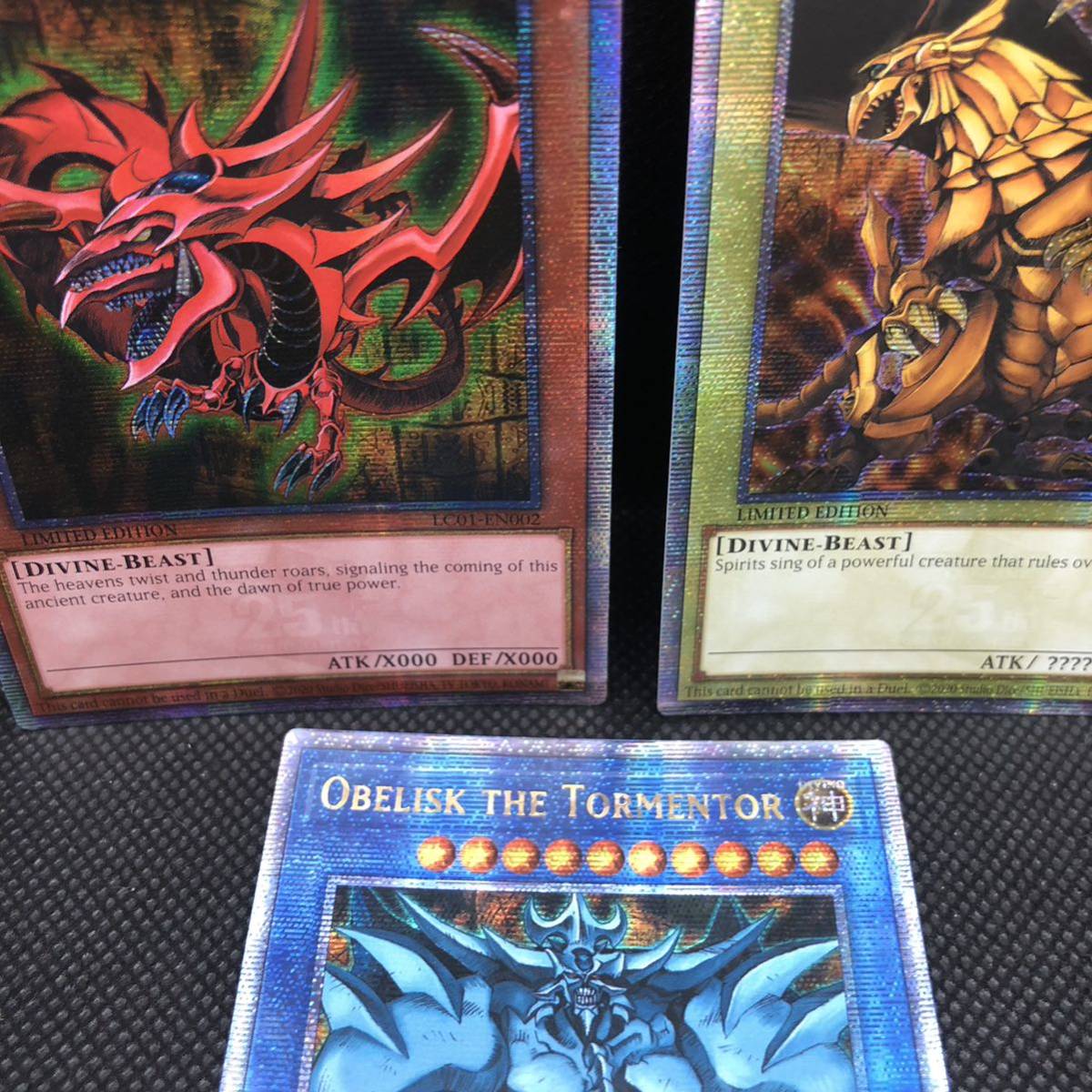未使用品】遊戯王 英語版 オシリスの天空竜 オベリスクの巨神兵 未使用品】遊戯王 英語版 オシリスの天空竜 オベリスクの巨神兵