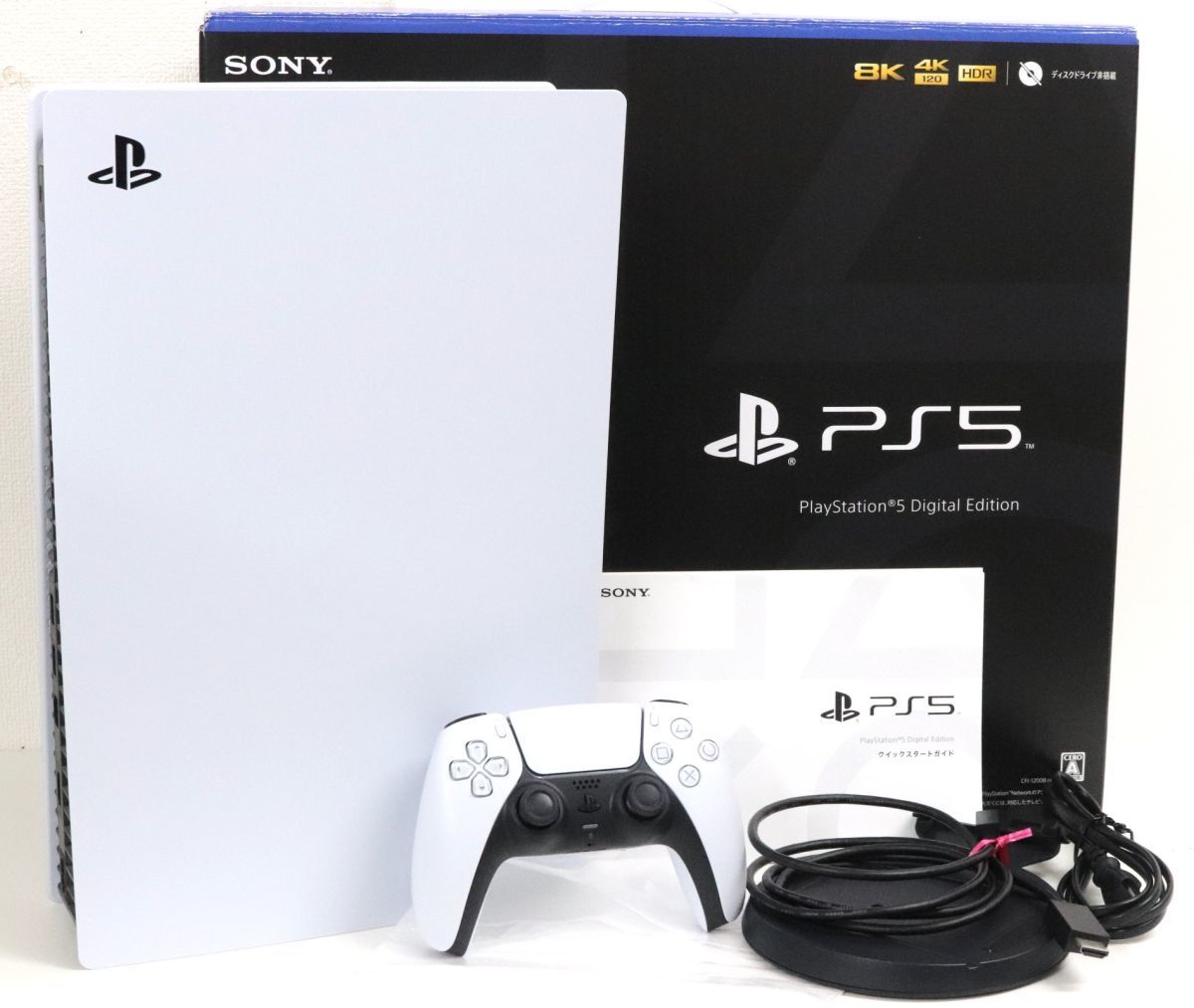 グランドセール PlayStation CFI-1200B01　☆5402-1 超美品　PS5 デジタル・エディション 5 PS5本体