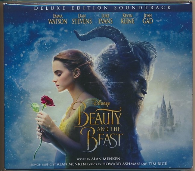 2 листов комплект CD* Beauty and the Beast оригинал * саундтрек Deluxe * выпуск зарубежная запись 