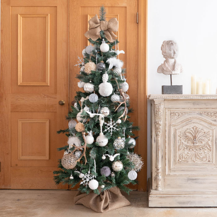 クリスマスツリー 飾り付け オーナメント KAEMINGK 北欧 アンティーク レトロ ロイヤルクレフ［3] 細長方形 ホワイト 15cm_画像5