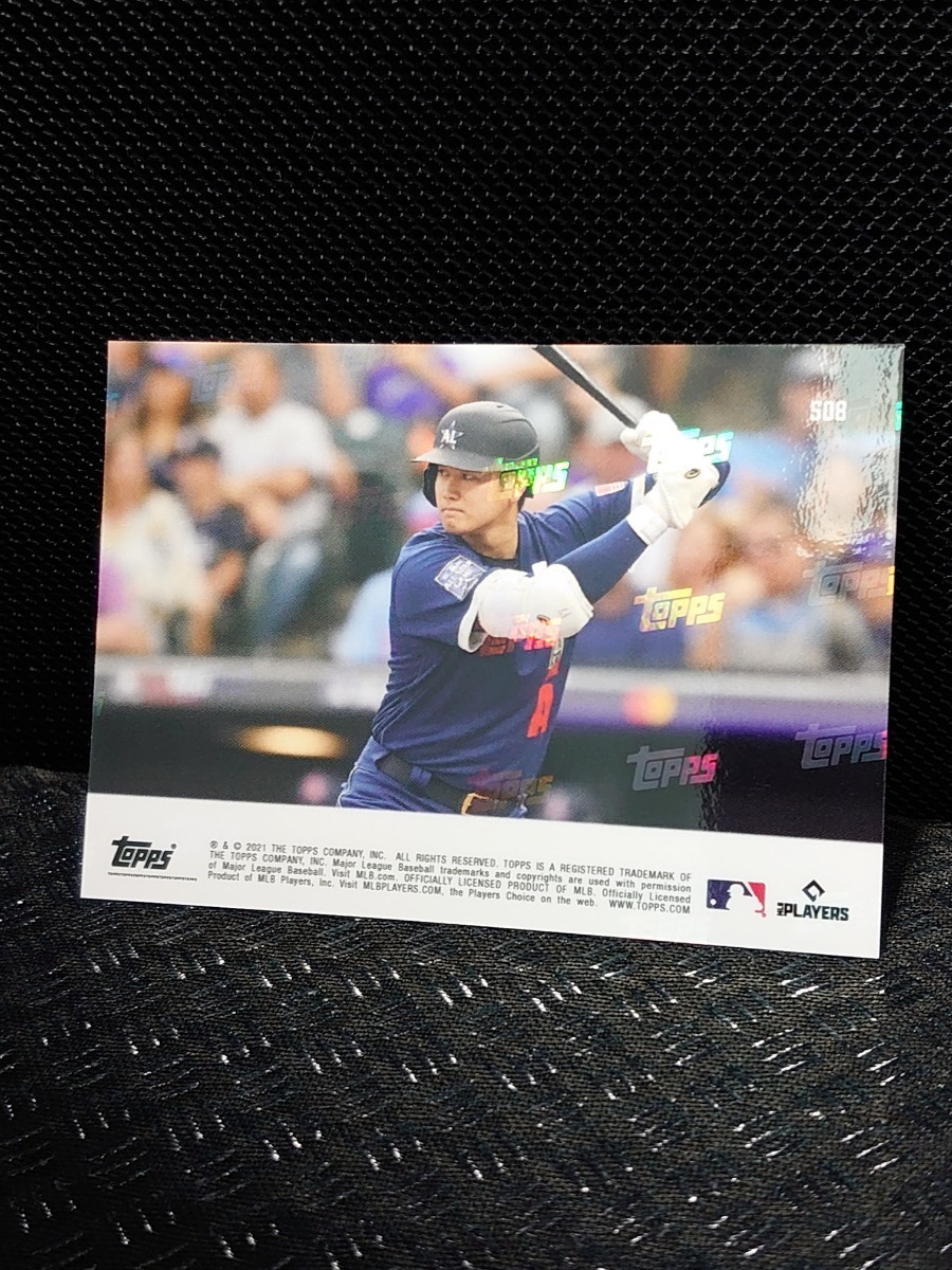 送料無料！ 大谷翔平 2021 Topps Now #508 オールスター選出 二刀流 トップス 野球カード MLB WBC BBM以外 サイン無し_画像5