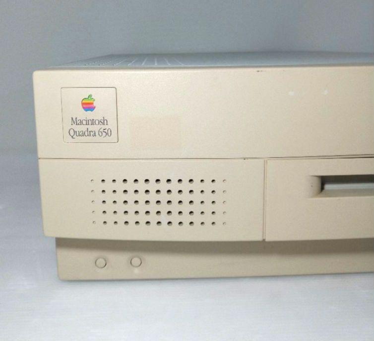 Macintosh Quadra 650 / M2118 / 虹色アップルロゴ_画像2
