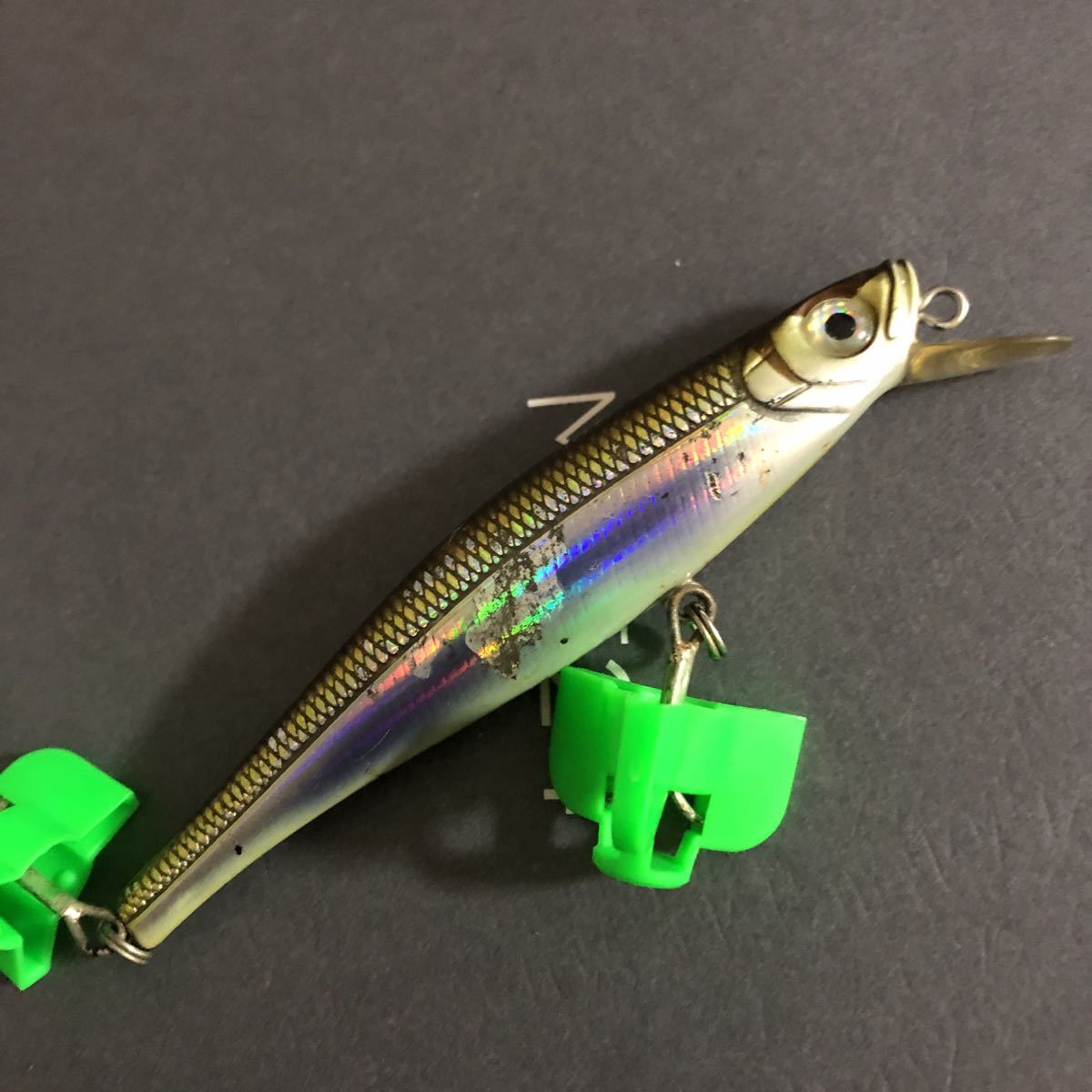 6287※中古※KEN craft ケンクラフト Lineage Bait リニージベイト 100-F　100F　 商品番号　6287　商品説明欄確認　傷多数　フック錆あり_画像4