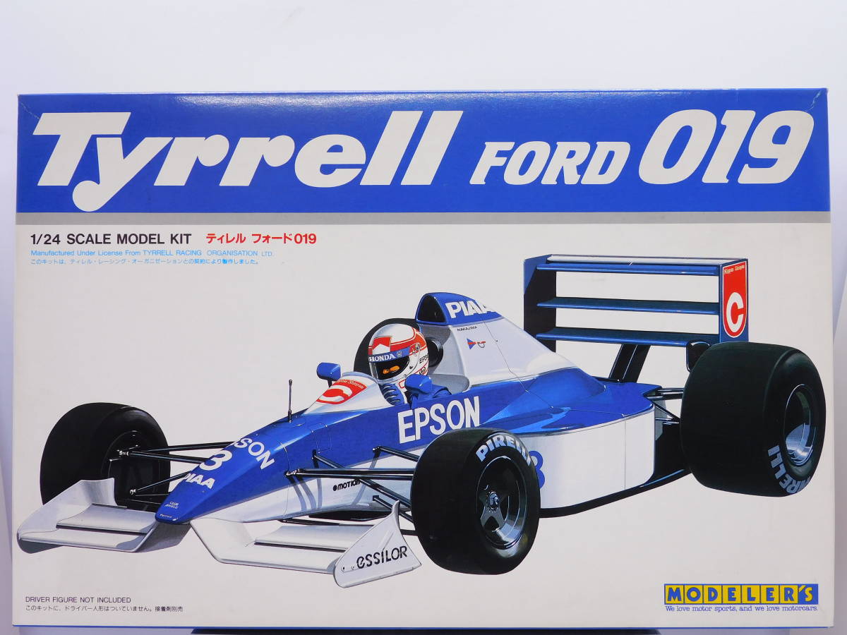 ☆ MODELERS モデラーズ Tyrrell FORD 019 ティレル フォード 019 1/24 ☆_画像1