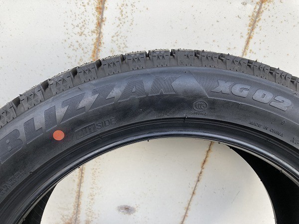 新品 4本セット (LE0001.8) 205/55R16 91S BRIDGESTONE BLIZZAK XG02 ブリザック スタッドレスタイヤ 2021年 205/55/16_画像4