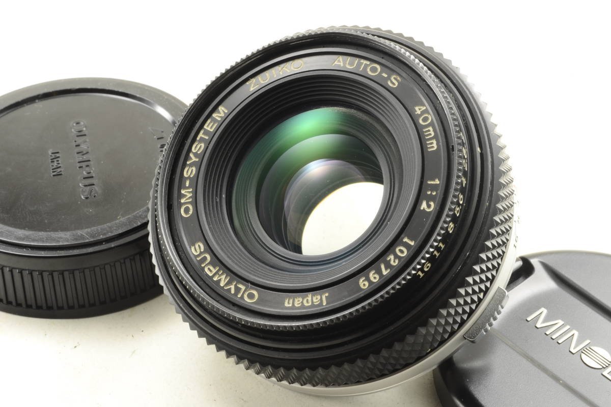 レア・良上品】OLYMPUS オリンパス ZUIKO AUTO-S 40mm F2 #2091 レア・良上品】OLYMPUS オリンパス ZUIKO AUTO-S 40mm F2 #2091