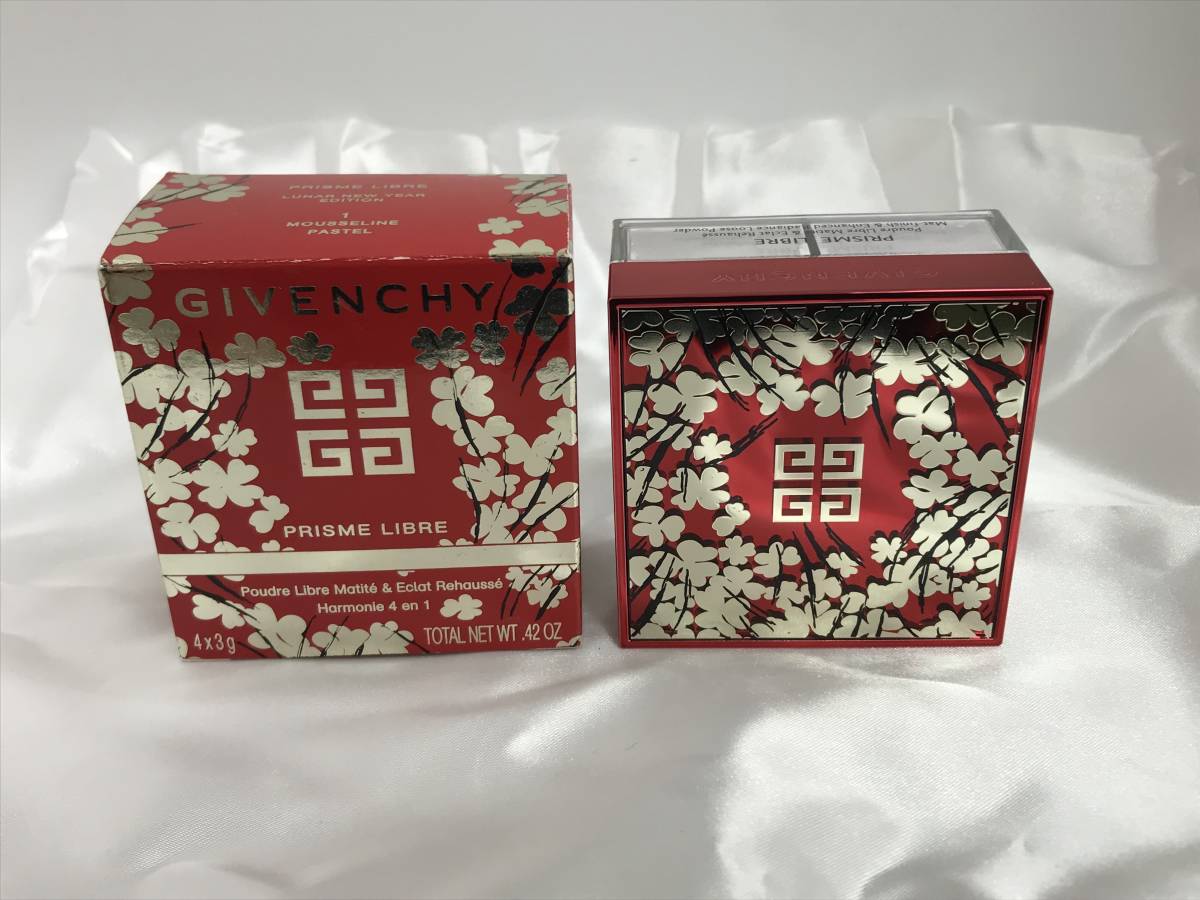 GIVENCHY ジバンシー ルースパウダー ニュー イヤー エディション プリズム・リーブル ＃１ 未使用保管品 3g×4　#192768-153_画像1