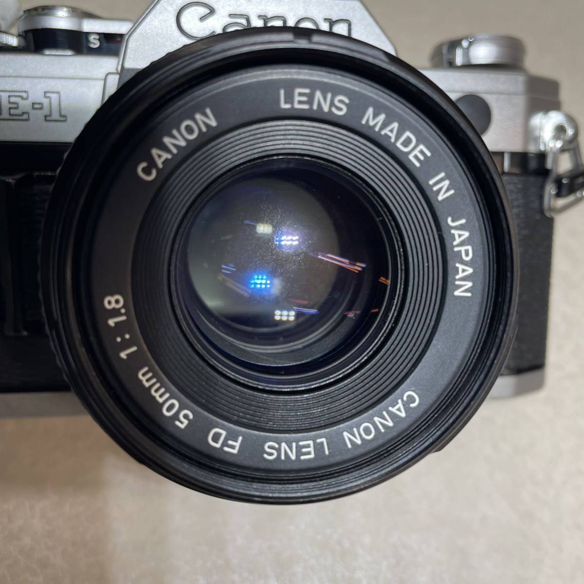 W3-2）キヤノン Canon AE-1 + LENS FD 50mm F1.8 一眼レフカメラ （90）_画像7