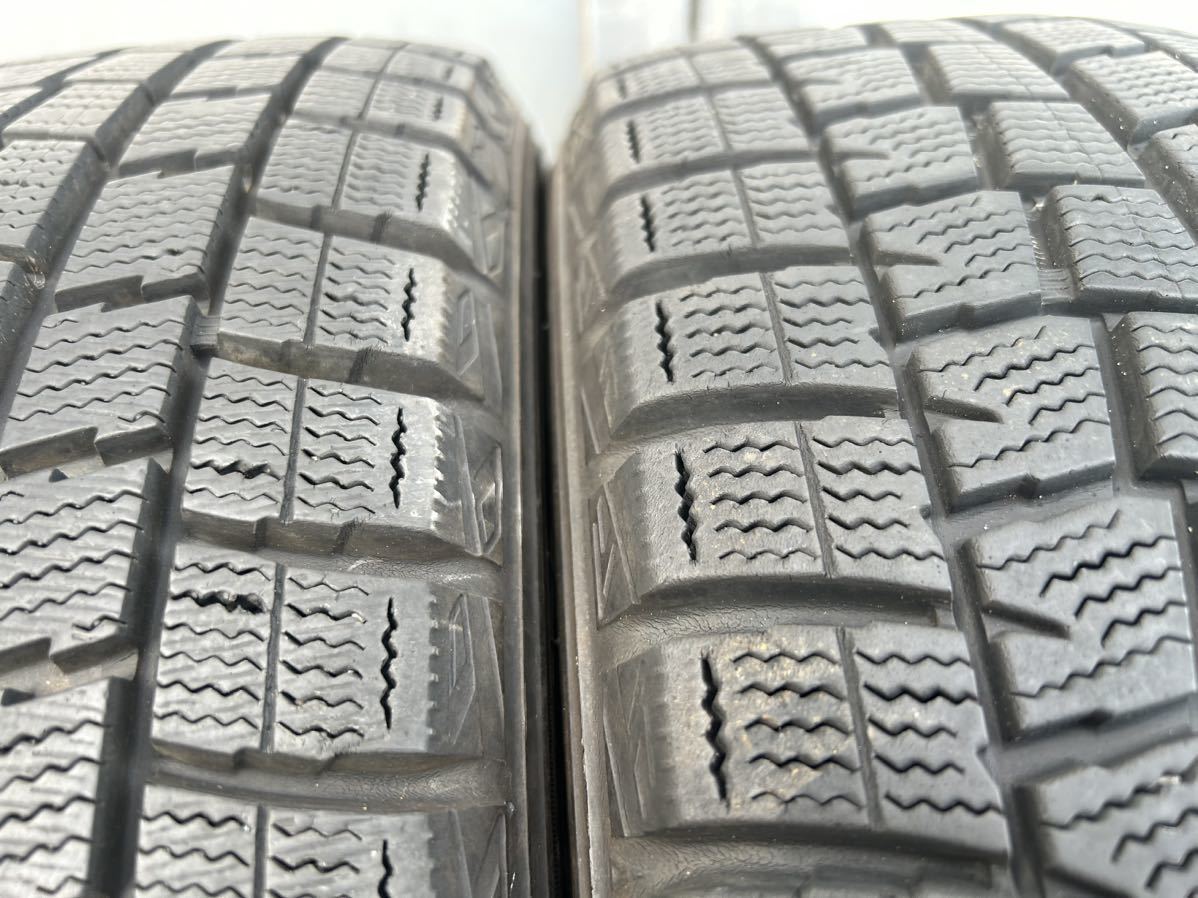 DUNLOP 185/55R15 WINTER MAXX バリ山スタッドレス4本セット、8.26mm、15×5.5J、+45、100/H4、キュ-ブ、マ-チ、フィットなどに_画像9