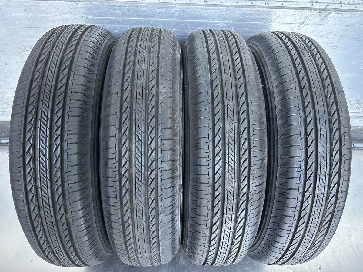 2022年 BRIDGESTONE 175/80R16 DUELER H/L バリ山サマ4本セット、7.48mm_画像1