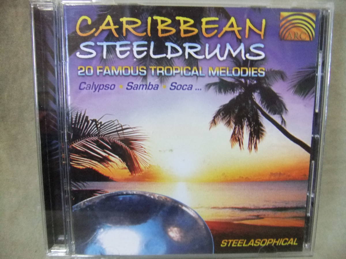 ★Caribbean Steeldrums 20 Famous Tropical Melodies- Calypso, Samba, Soca ..._画像1