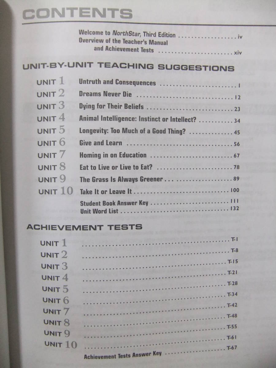 ★NorthStar: Reading and Writing Level 4, Third Edition Teacher's Manual and Achievement Tests_画像3