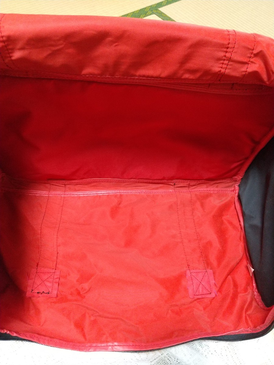 マルボロmarlboro adventureteam大容量ボストンバック赤黒 スポーツバッグ ヴィンテージ品90S美usedの画像10