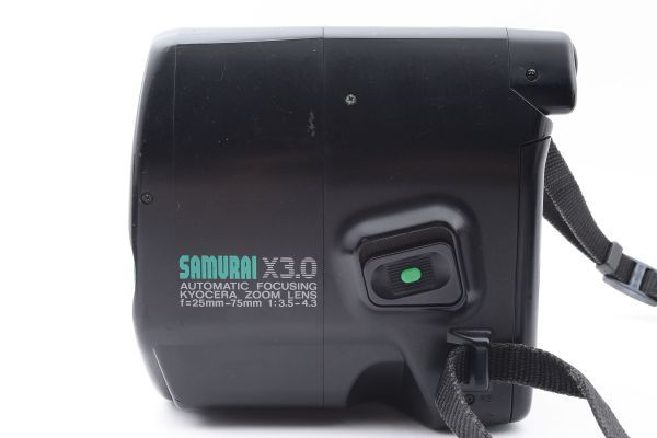 Kyocera SAMURAI X3.0 25-75mm f3.5-4.3 Compact Film Camera [美品] #2011060A_画像6