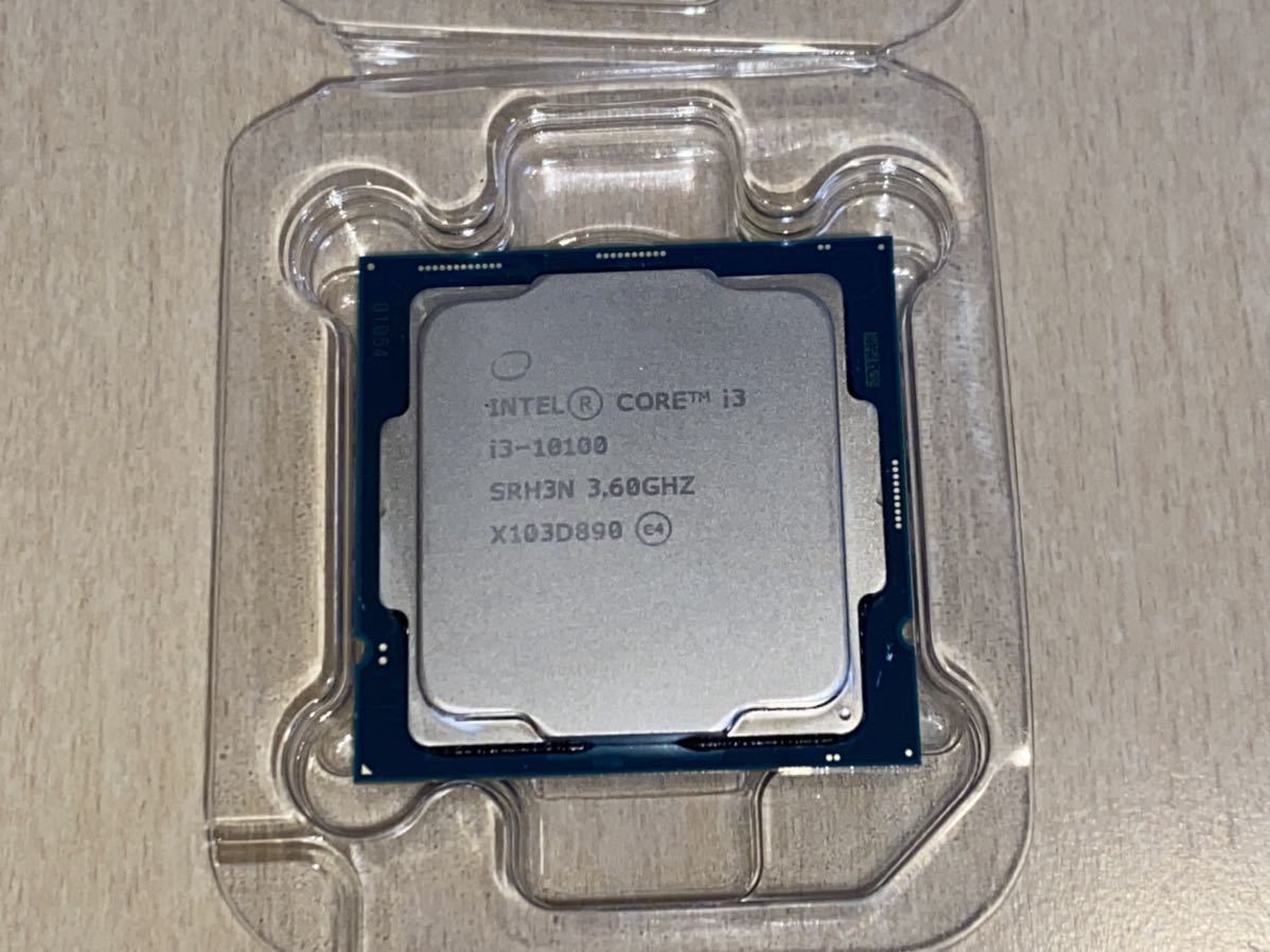 Intel Core i3 10100 正常動作品　_画像1