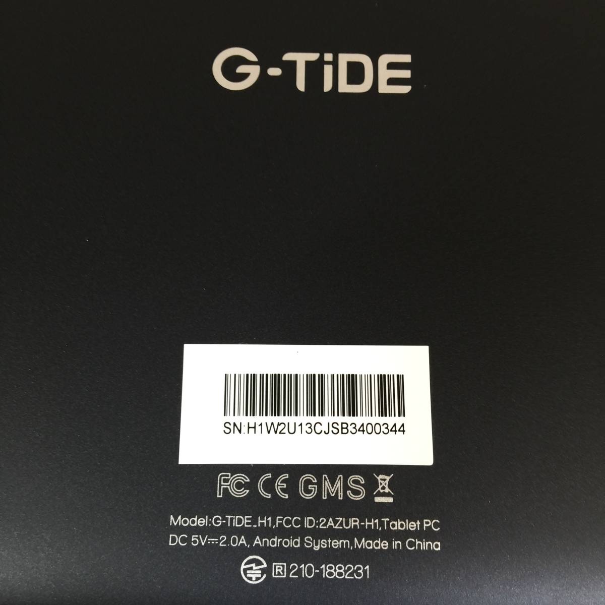 G-TiDE_H1 androidタブレット アンドロイド11 10インチ 本体・ケースのみ_画像9