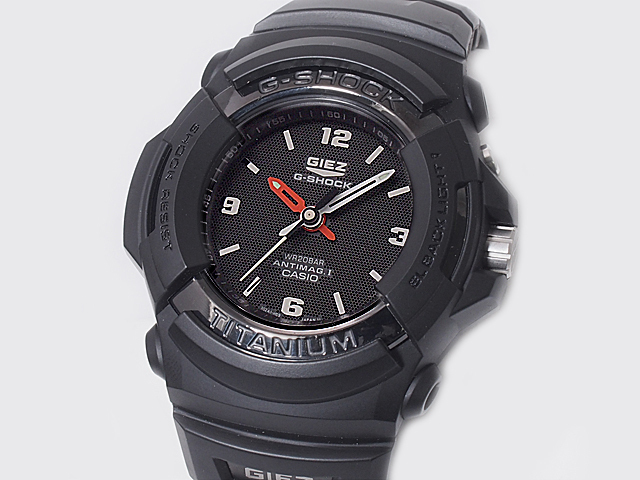  Fuji shop * price cut goods * Casio CASIO G shock ji-zGIEZ GS-500D-1A men's quarts wristwatch battery replaced 