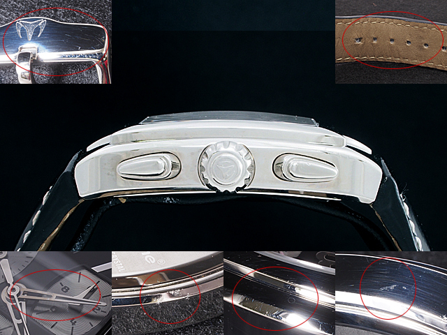  Fuji shop * Technomarine Techno Marine TS-29943 chronograph men's quarts wristwatch 