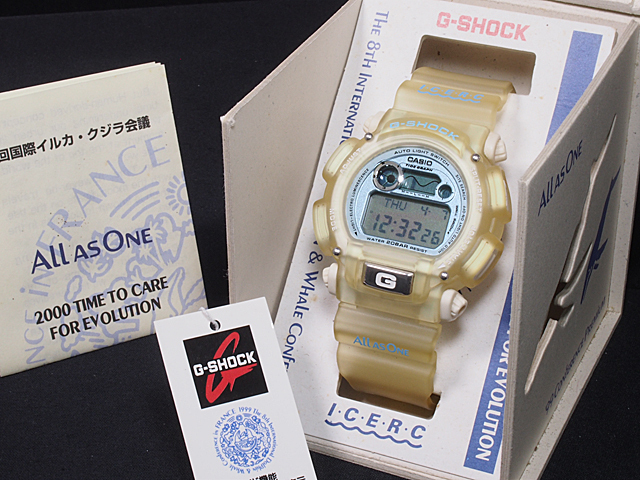 富士屋 ◆ 値下げ品◆カシオ CASIO Gショック G-SHOCK DW-9000K-2AT イルクジモデル 第8回国際イルカ・クジラ会議 メンズ クオーツ 腕時計_画像6