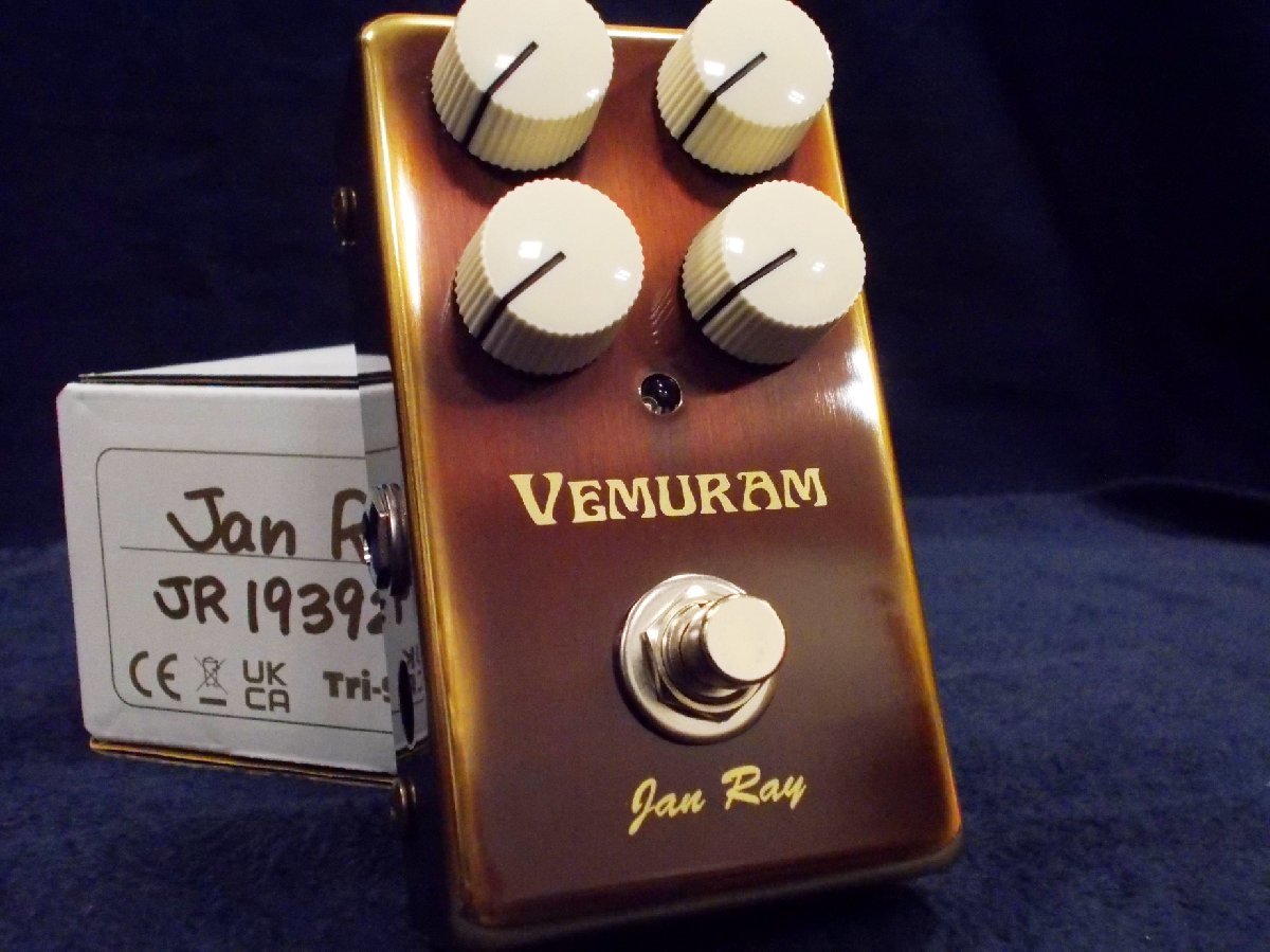 VEMURAM Jan Raybe blur m Jean Ray overdrive effector 