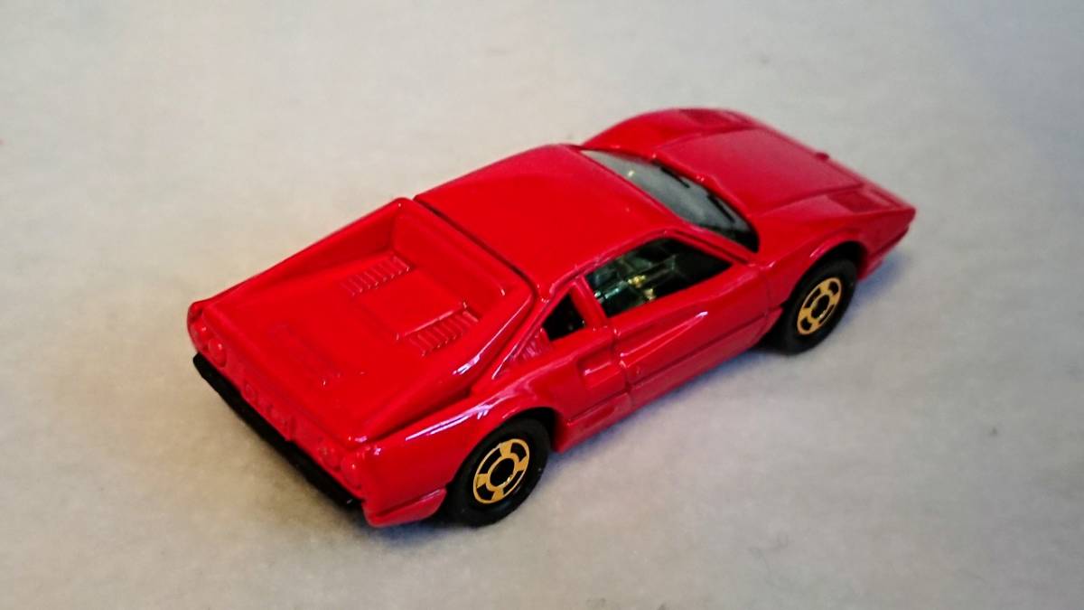  原文:☆トミカ SCALE 1/60 外国車シリーズ NO.F35 フェラーリ 308GTB 赤 TOMY 1977☆FERRARI 308 GTB MADE IN JAPAN T26