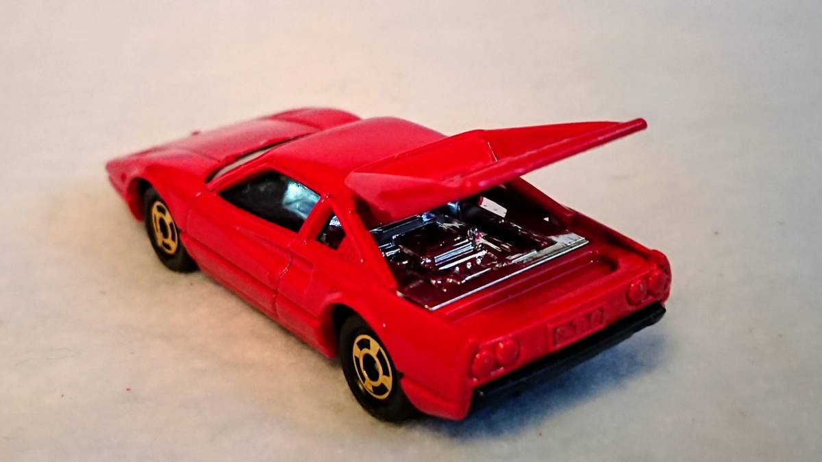  原文:☆トミカ SCALE 1/60 外国車シリーズ NO.F35 フェラーリ 308GTB 赤 TOMY 1977☆FERRARI 308 GTB MADE IN JAPAN T26