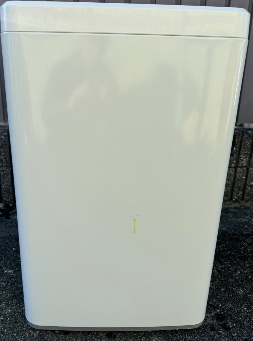 【特価セール】ヤマダセレクト 全自動洗濯機 YWM-T45G1 4.5kg 2019年製 _画像3