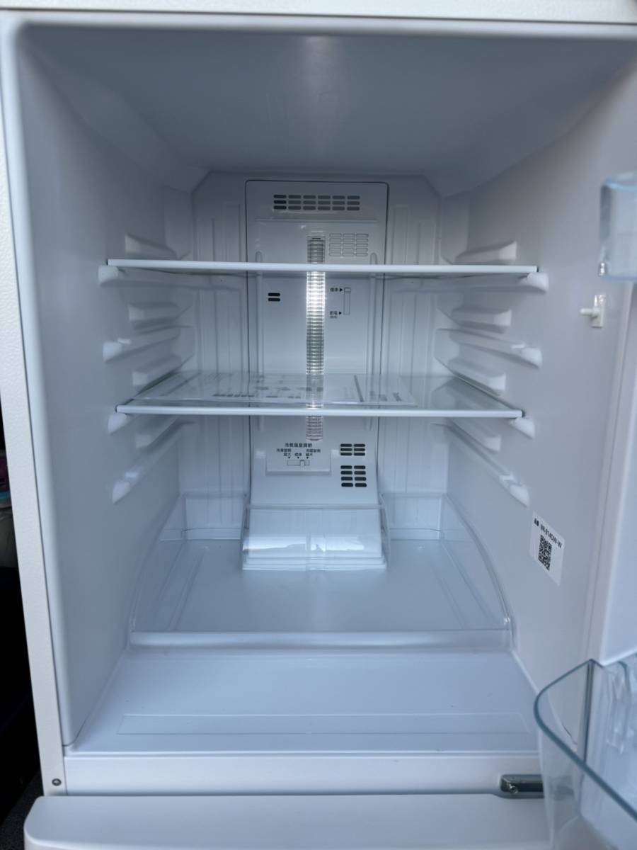 【特価セール】Panasonic/パナソニック 冷凍冷蔵庫 NR-B14DW-W 138L 2021年製 2ドア 耐熱トップテーブル ホワイト _画像2