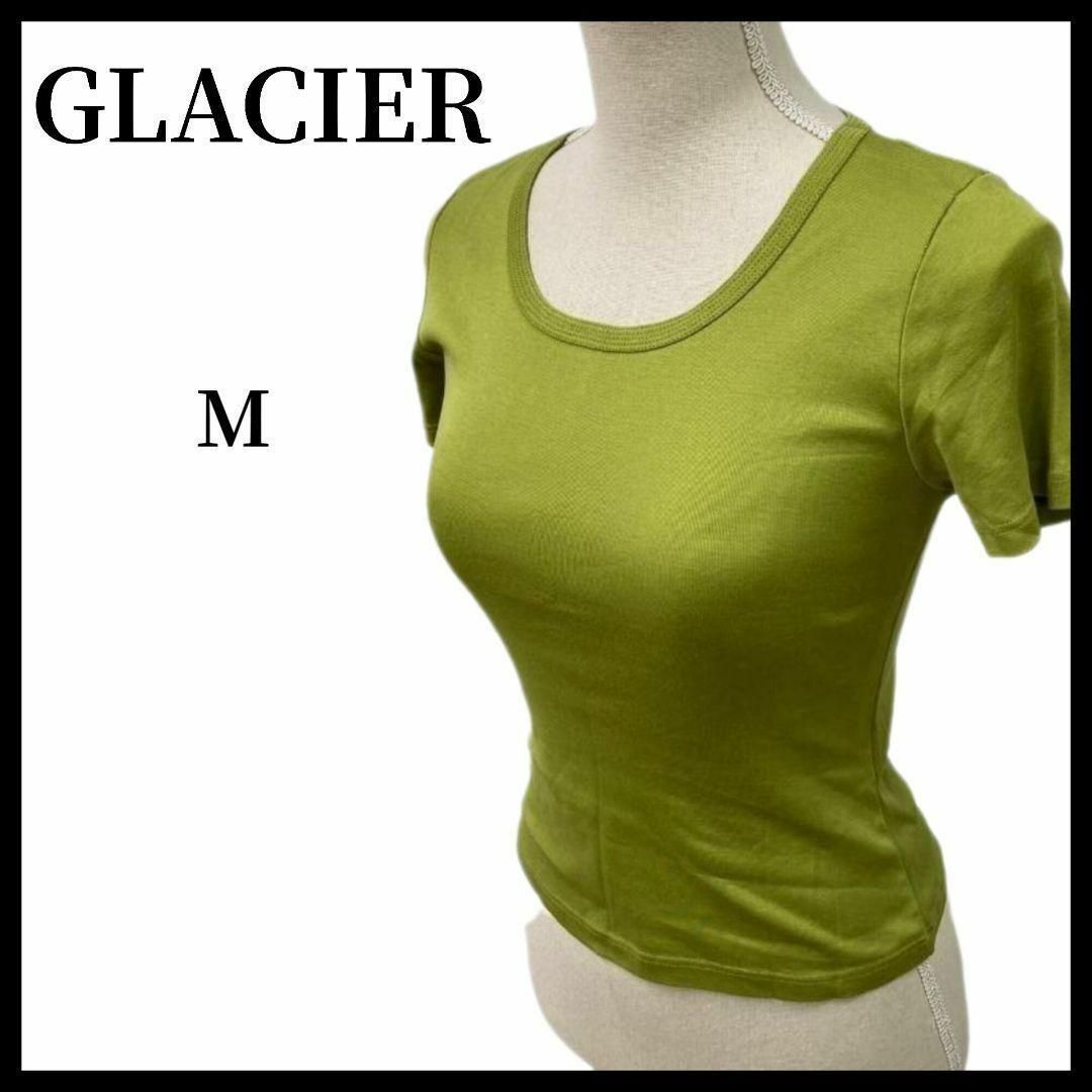 【送料無料】GLACIER グラシア 半袖 Tシャツ Uネック M 収納_画像1