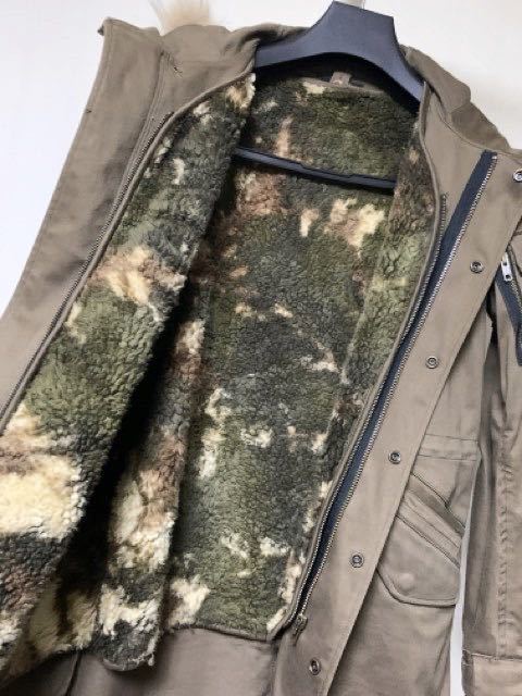 glamb gram Mod's Coat military khaki GDC S M