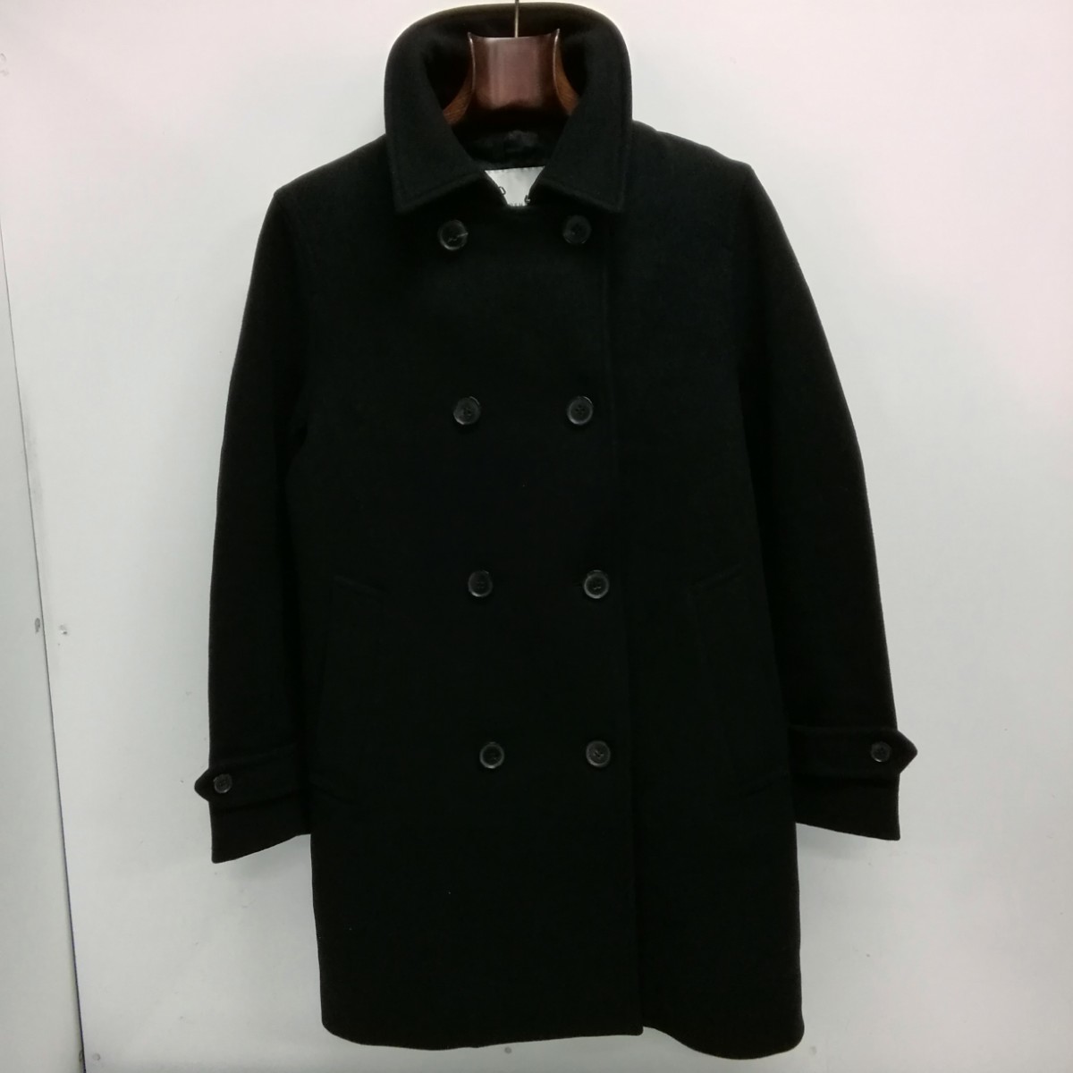 MACKINTOSH マッキントッシュ トレンチコート ウール 36 黒 ブラック系 英国製 GM-005F ￥120000 名作_画像2