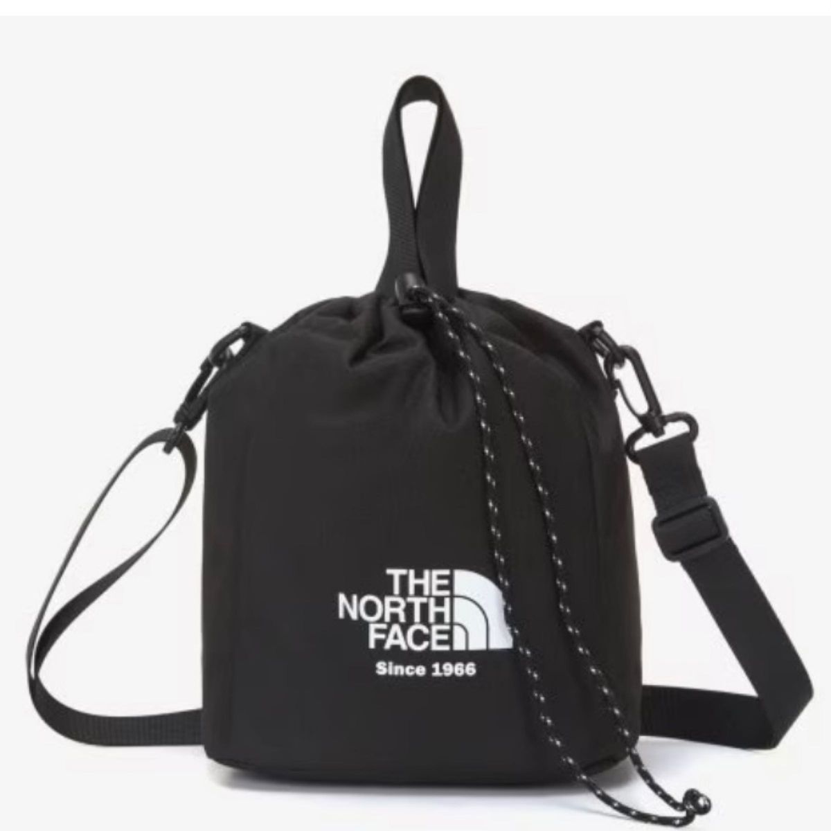 【新品タグ付】ノースフェイス　バケットミニバッグ　黒　2way トートバッグ　THE NORTH FACE