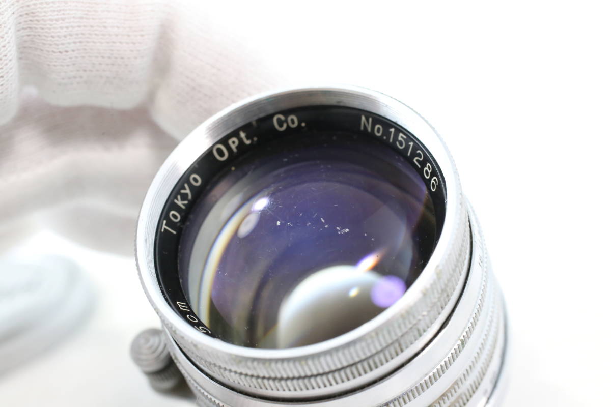【希少】Tokyo Optical Simlar 5cm 50mm F1.5 Lマウント 東京光学 L39 LEICA Lマウント Leotax (S296)_画像4