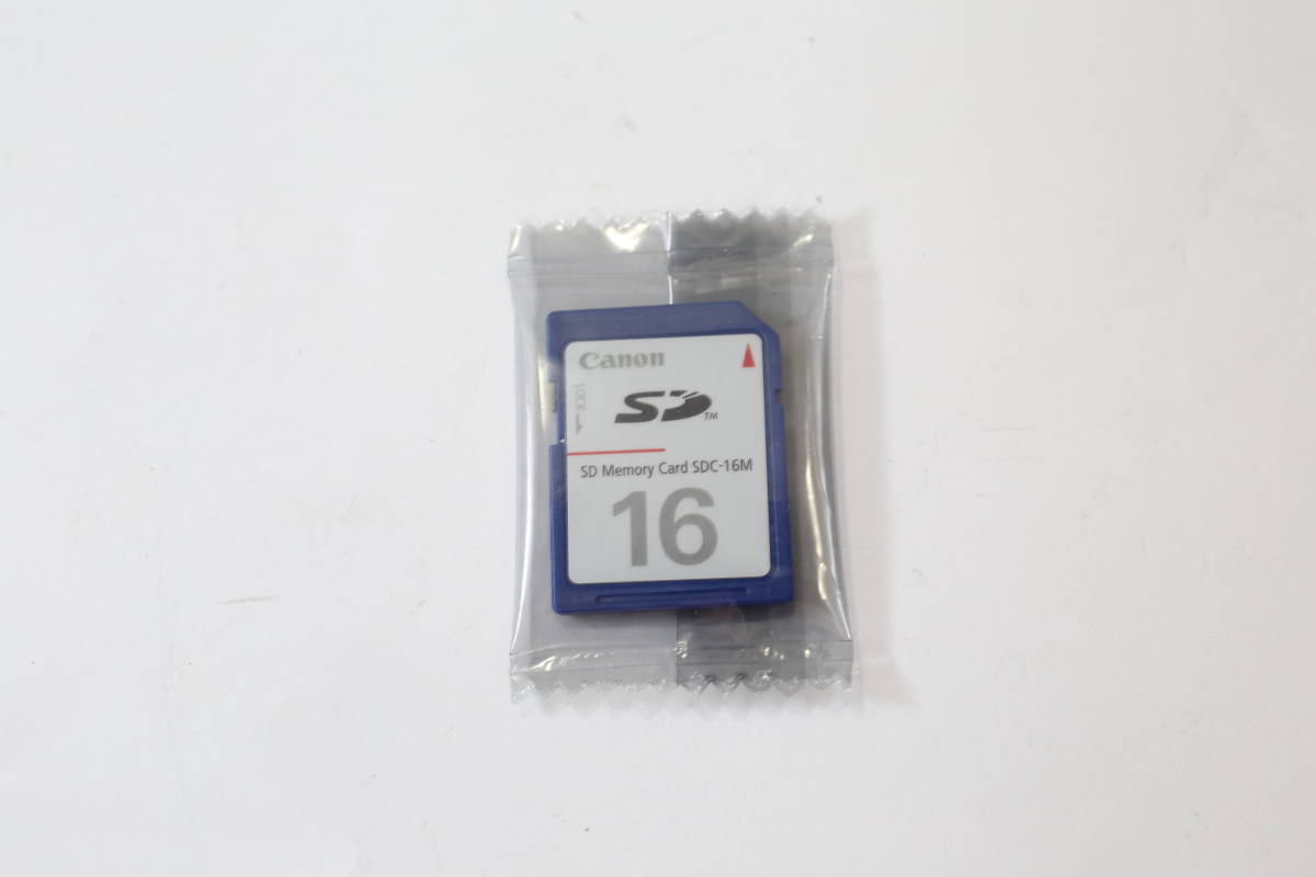 【未開封/未使用品】キャノン Canon SD Memory Card SDC-16M 16MB SDカード (P193)_画像1