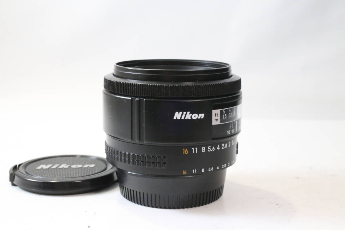 ニコン Nikon AF NIKKOR 50mm F1.4 単焦点レンズ (S313)_画像6