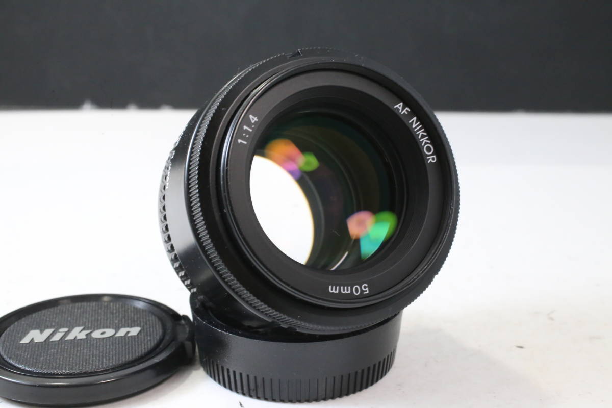 ニコン Nikon AF NIKKOR 50mm F1.4 単焦点レンズ (S313)_画像2