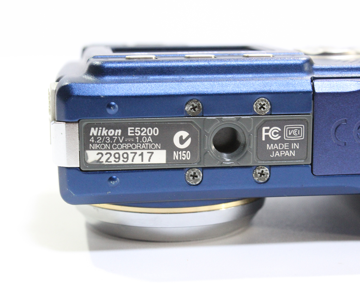 Nikon ニコン COOLPIX 5200 デジタルカメラ E5200 コンパクト デジカメ バッテリー互換品 充電器無し 中古 ya0660_画像8