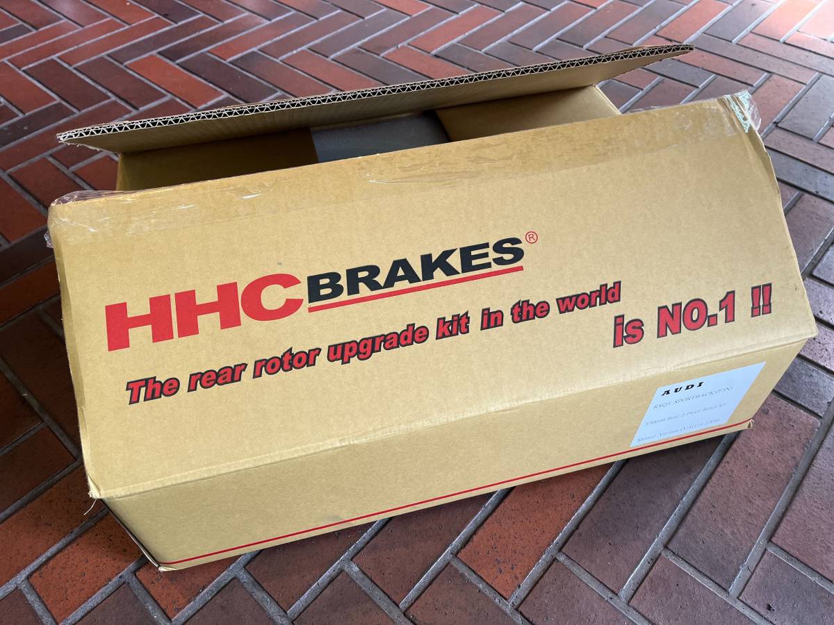 新品未使用 HHC BRAKES AUDI ビッグローター [RSQ3 F3 RS3 S3 8V TTS TTRS 8S VW GOLF7 GTI GOLF7R PASSAT B8 3C ブレーキ ローター ]_画像5