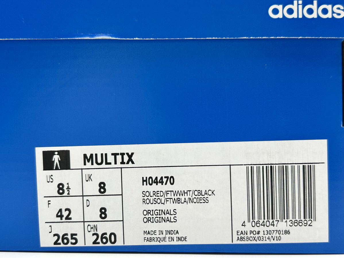 adidas・ORIGINALS MULTIX アディダス オリジナルス マルチエックス・26.5cm・新品_画像10