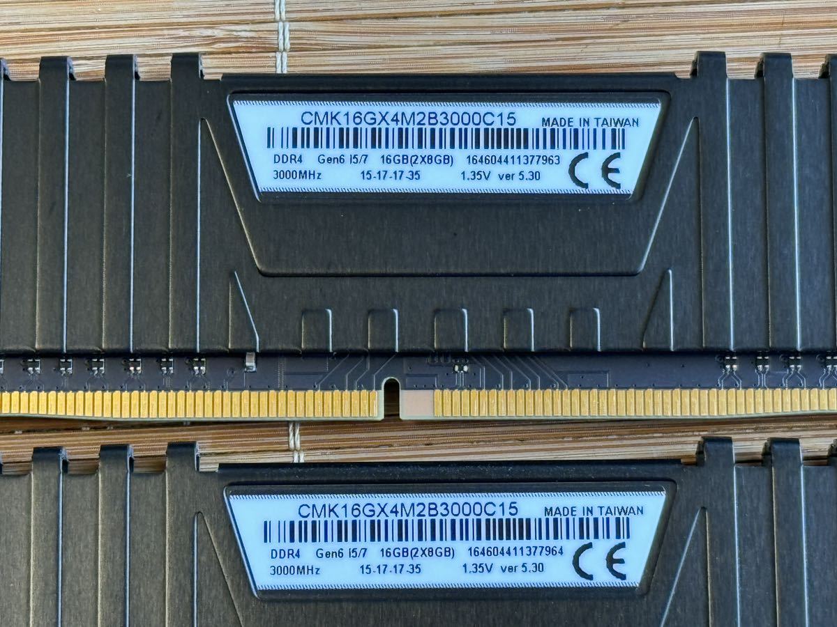 CORSAIR DDR 4 メモリ 16GB_画像3