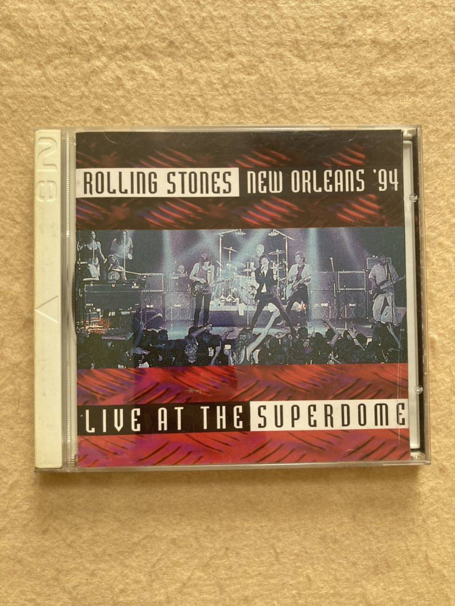 A11☆CD ROLLING STONES LIVE AT THE SUPERDOME NEW ORLEANS '94 2枚組☆_画像1