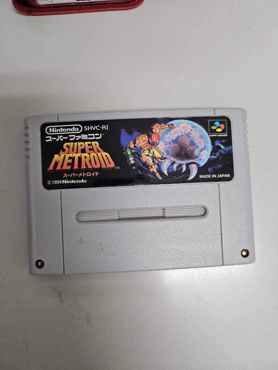 スーパーメトロイド　SUPER METROID スーパーファミコン SFC 　美品！　１円から！！_画像1