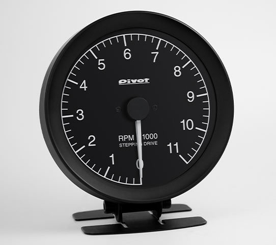 pivot ピボット GT GAUGE-80 タコメーター(白)Φ80 セレナ C24 QR20/25DE GST-8_画像3